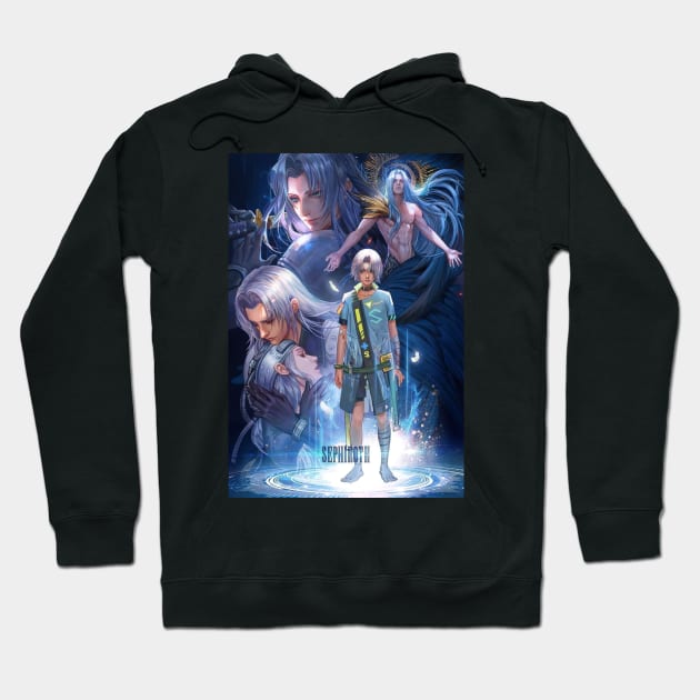 Son of Jenova Hoodie by SkyfrNight